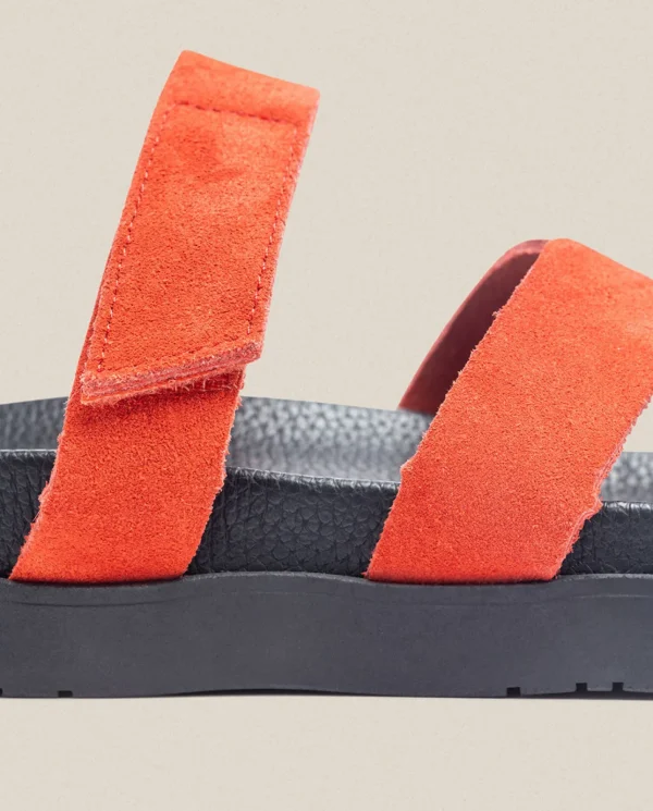 Yokono Sandalia Plana Morena 125 Rojo | Mujer Sandalias Planas