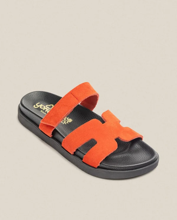 Yokono Sandalia Plana Morena 125 Rojo | Mujer Sandalias Planas