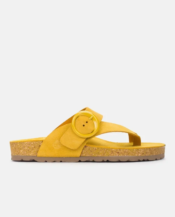 Yokono Sandalia Plana Rolan 113 Amarillo | Mujer Sandalias Planas