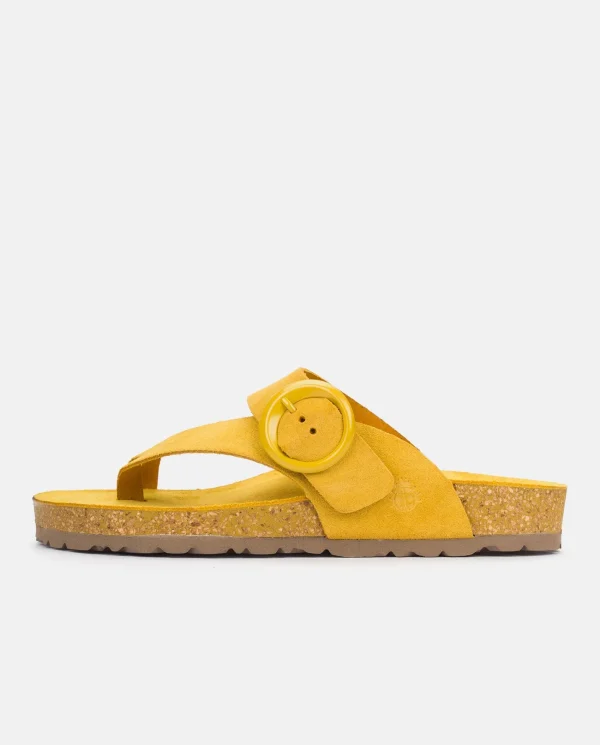 Yokono Sandalia Plana Rolan 113 Amarillo | Mujer Sandalias Planas