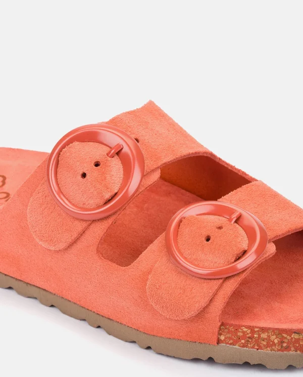 Yokono Sandalia Plana Rolan 700 Coral | Mujer Sandalias Planas