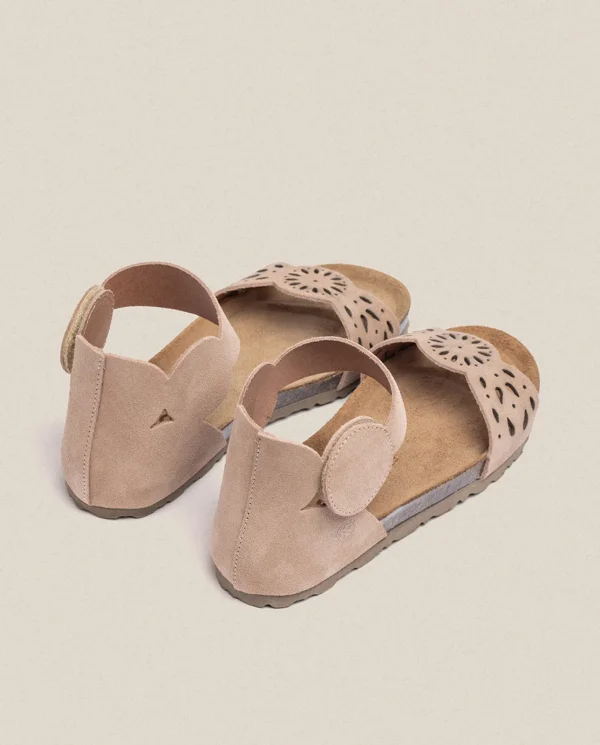 Yokono Sandalia Plana Villa 086 Beige | Mujer Sandalias Planas