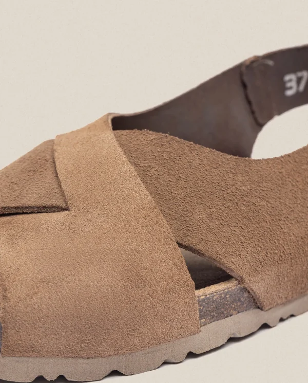 Yokono Sandalia Plana Villa 175 Marrón | Mujer Sandalias Planas