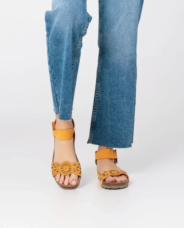 Yokono Sandalia Plana Villa 086 Naranja | Mujer Sandalias Planas