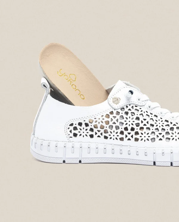 Yokono Sneakers Flow 002 Blanco | Mujer Deportivos