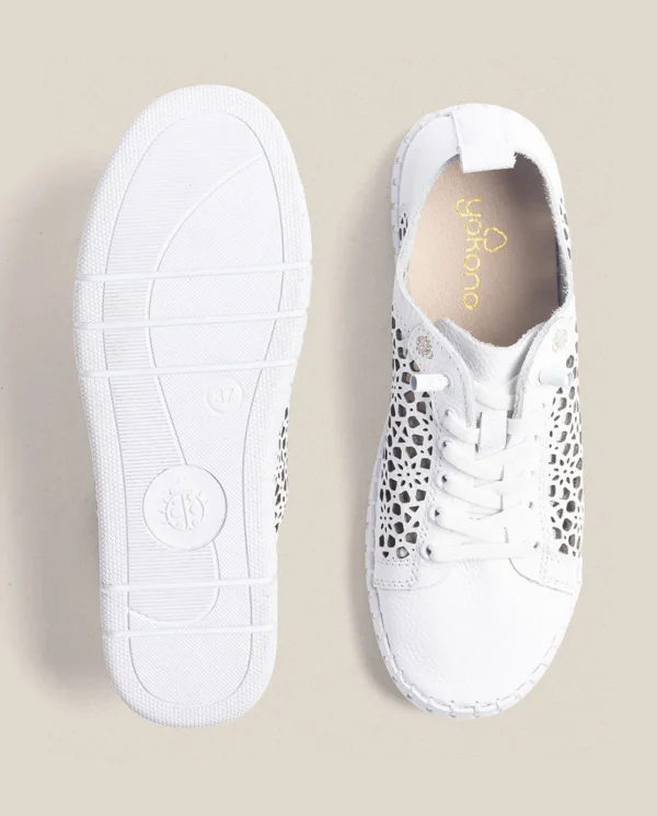 Yokono Sneakers Flow 002 Blanco | Mujer Deportivos
