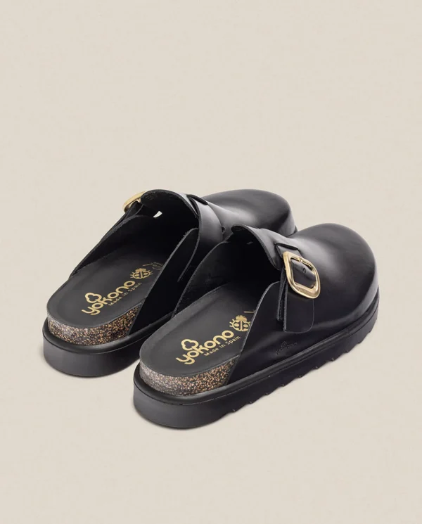 Yokono Zapato De Plataforma TUNEZ-599 Negro | Mujer Zuecos | Sandalias De Plataforma