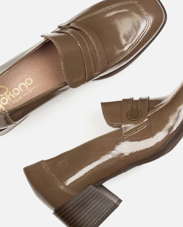 Yokono Zapato De Tacón NAJAC-001 Marrón | Mujer Zapatos