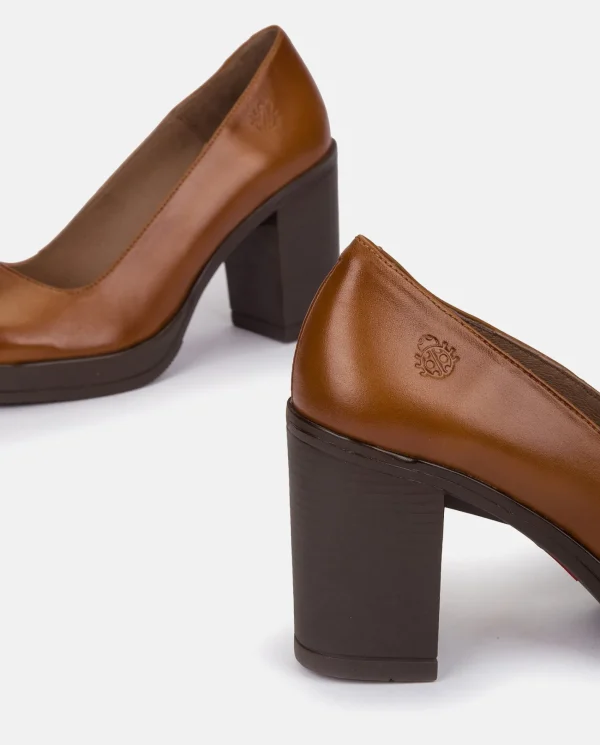 Yokono Zapato De Tacón PILSEN-007 CUERO | Mujer Zapatos