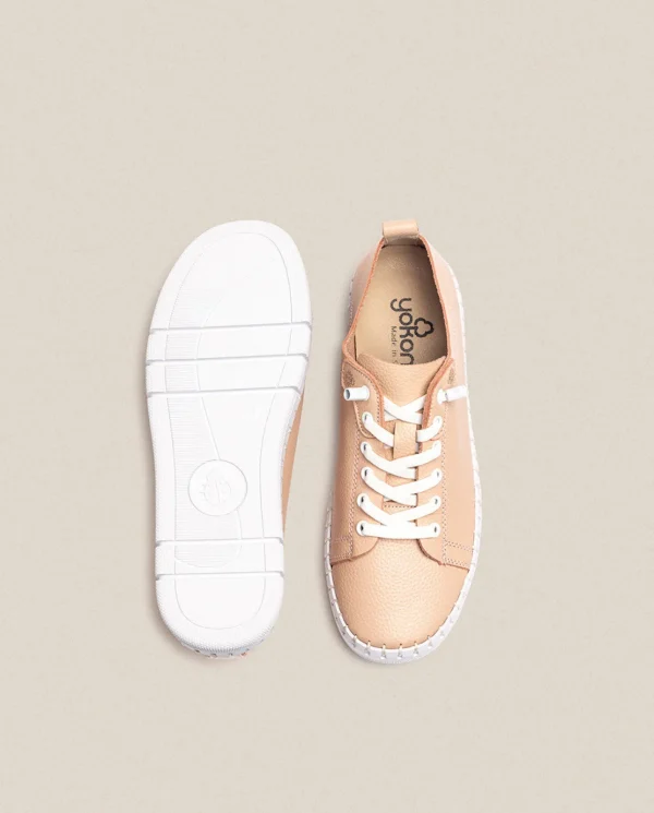 Yokono Zapato Plano Flow 004 Rosa | Mujer Zapatos | Deportivos