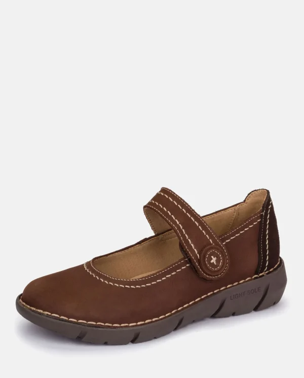 Yokono Zapato Plano Olba 005 Marron | Mujer Zapatos