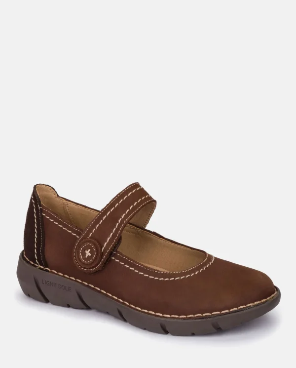 Yokono Zapato Plano Olba 005 Marron | Mujer Zapatos
