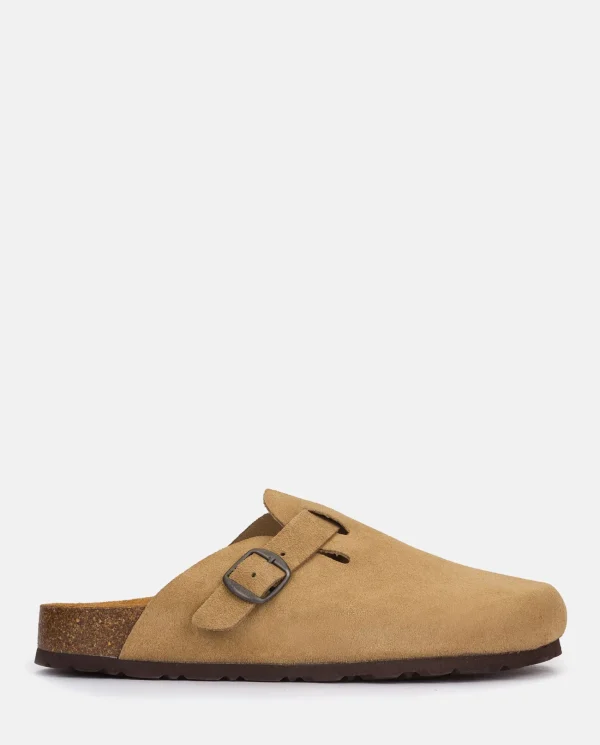 Yokono Zapato Plano ZUECO-599 Beige | Mujer Zuecos | Sandalias Planas