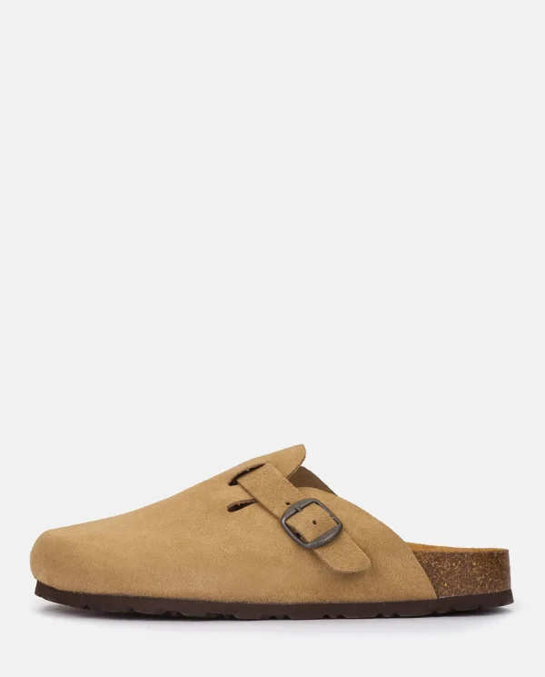 Yokono Zapato Plano ZUECO-599 Beige | Mujer Zuecos | Sandalias Planas