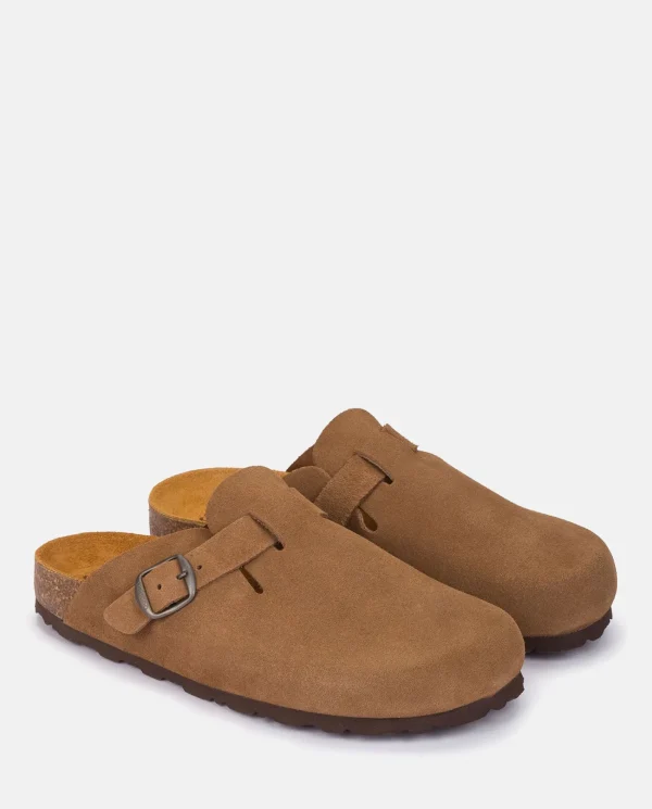 Yokono Zapato Plano ZUECO-599 Marrón | Mujer Zuecos | Sandalias Planas