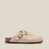 Yokono Zueco 599 Beige | Mujer Zuecos | Sandalias Planas